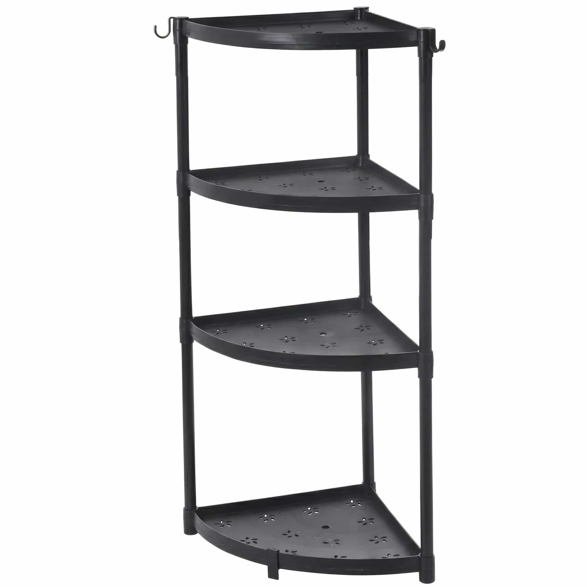 Estante Esquinero 4 Niveles Organizador Baño Cocina
