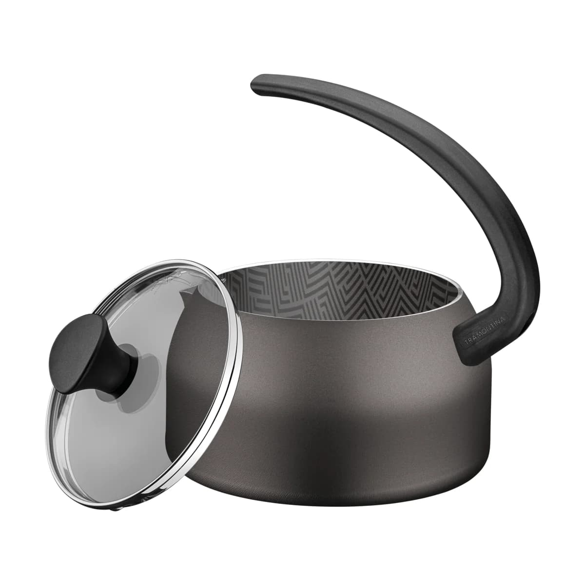 Caldera Tetera 1.9 Litros Tramontina Aluminio Con Antiadhere — imagen 5 de 6