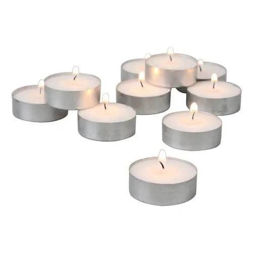 Pack 50 Velas Tea Light Esoterismo Decoración Limpieza Luz — imagen 1 de 7