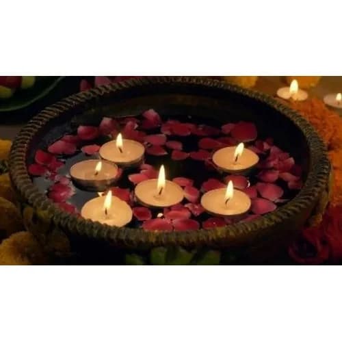 Pack 50 Velas Tea Light Esoterismo Decoración Limpieza Luz — imagen 2 de 7