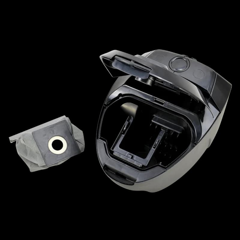 Aspiradora con bolsa de tela 1.200 watts Color Negro — imagen 3 de 4