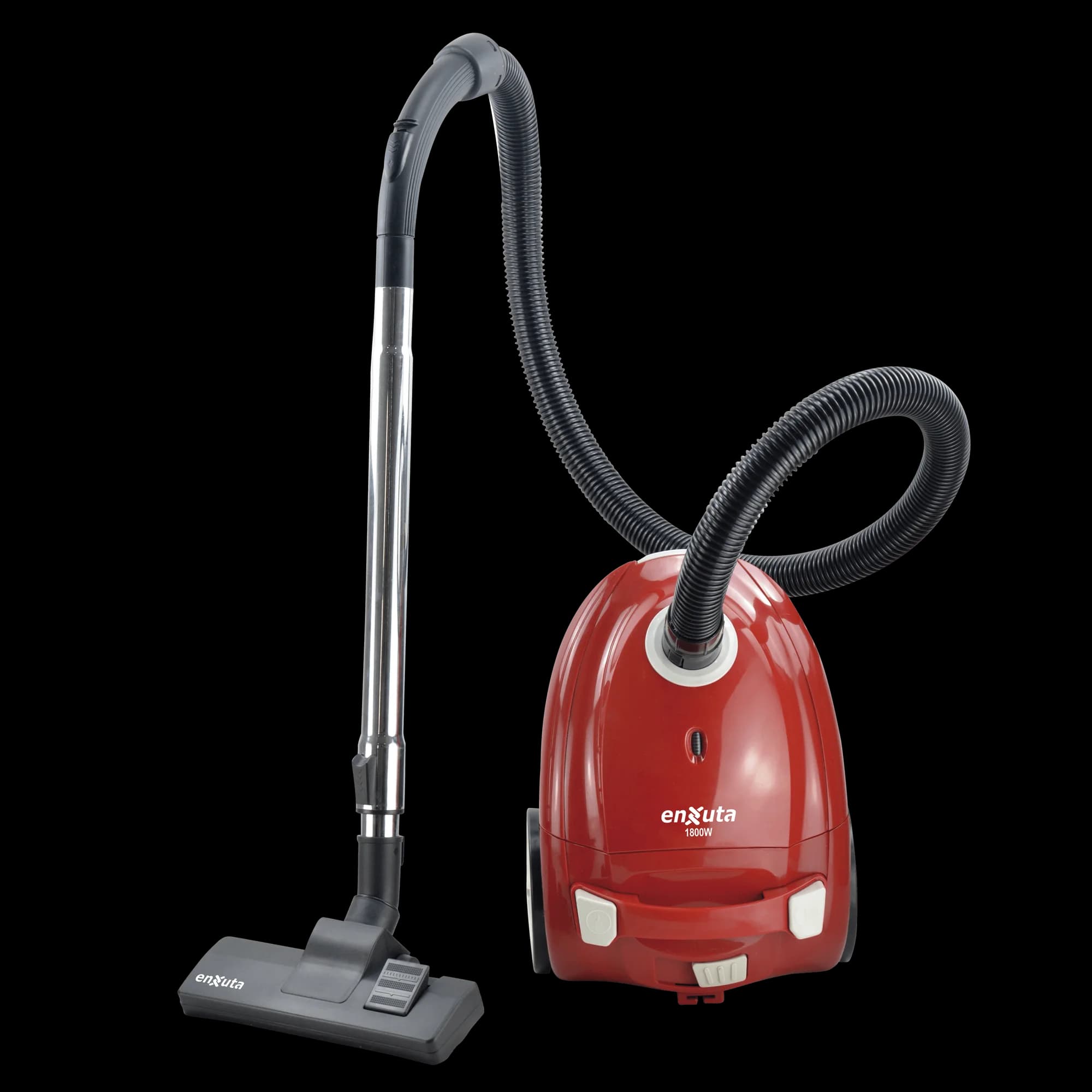 Aspiradora con bolsa de tela 1.800 watts Color Rojo — imagen 2 de 2