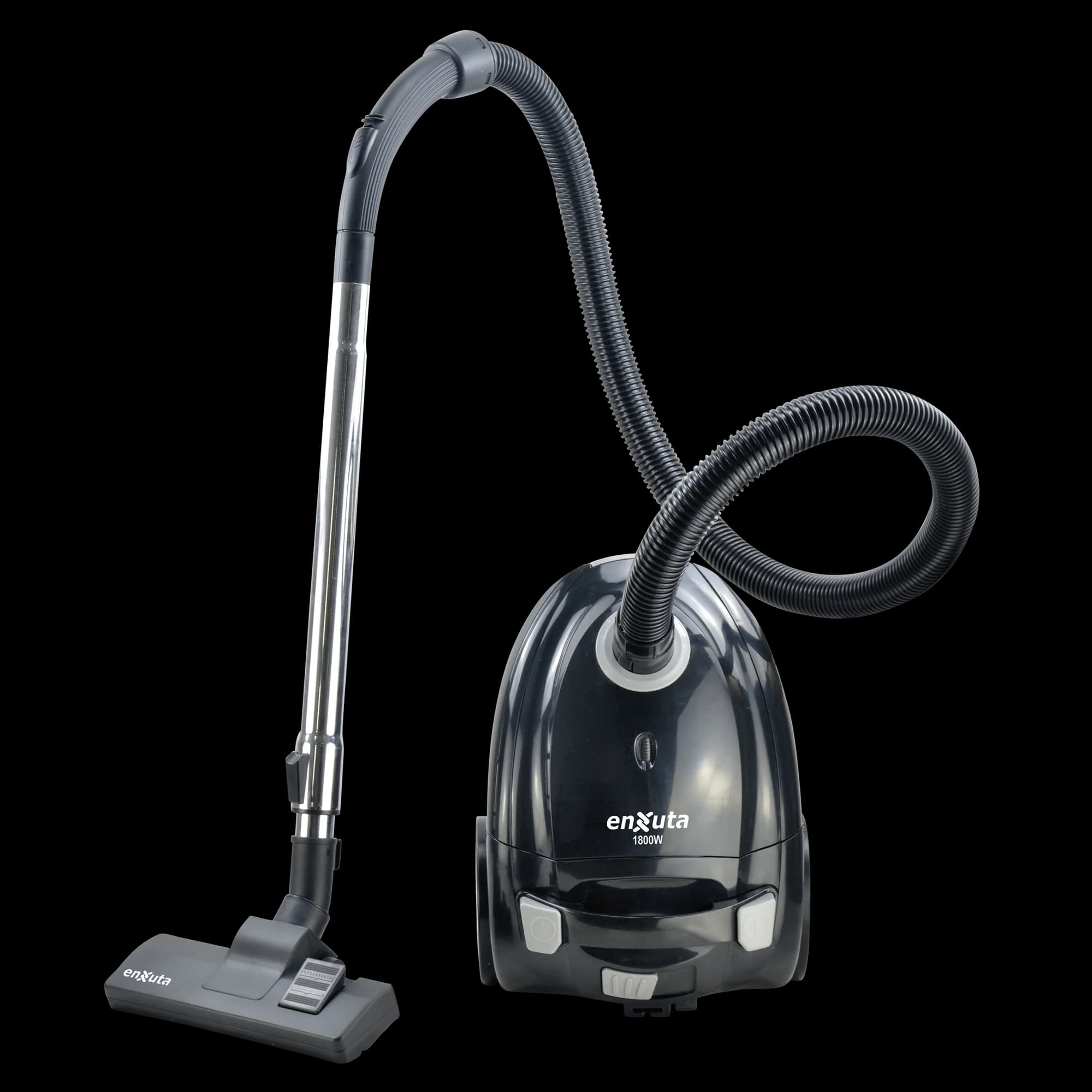 Aspiradora con bolsa de tela 1.800 watts Color Negro — imagen 2 de 2