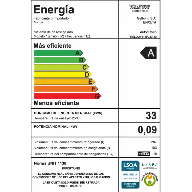 Refrigerador No Frost — imagen 5 de 6