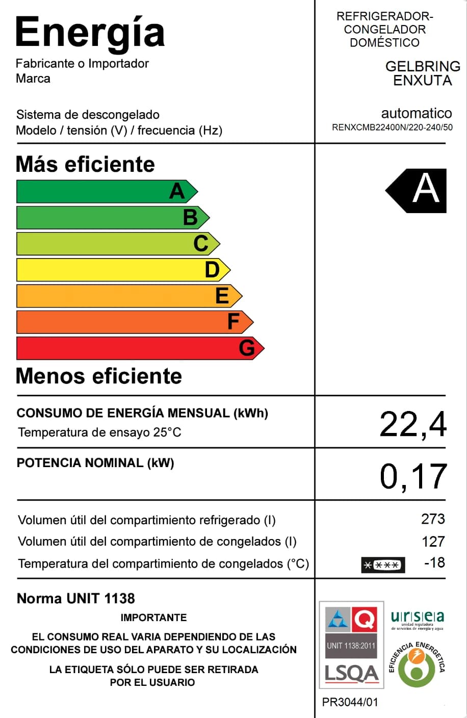 Refrigerador Combi No Frost — imagen 4 de 4