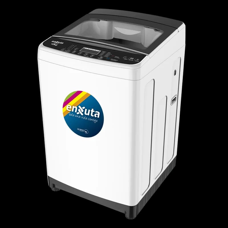 Lavarropa Automático Carga Superior 12 kg con Bomba y Tapa de Vidrio — imagen 2 de 3