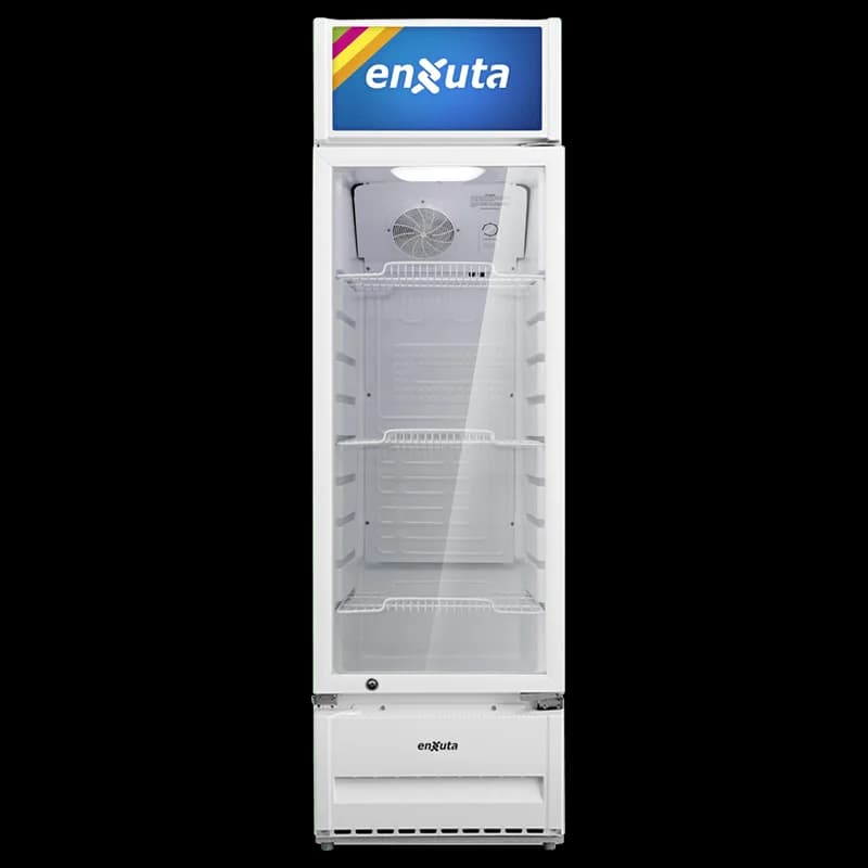 Vitrina Comercial Vertical 211 Litros con Cenefa Luminosa Led — imagen 2 de 3