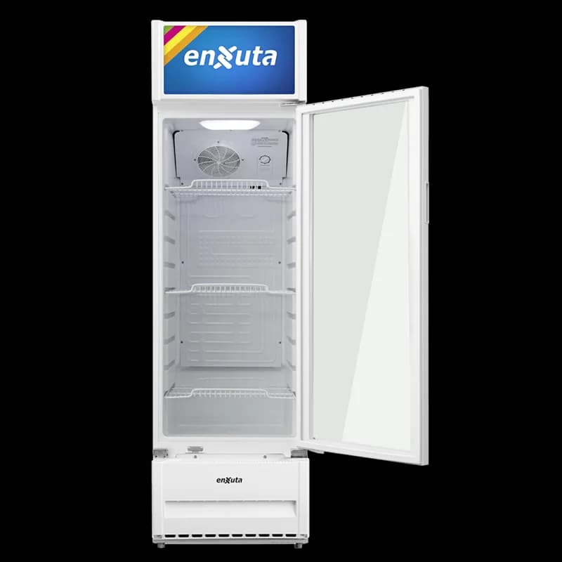 Vitrina Comercial Vertical 211 Litros con Cenefa Luminosa Led — imagen 3 de 3