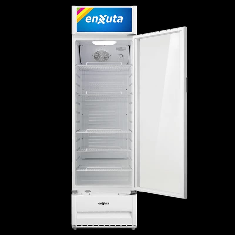 Vitrina Comercial Vertical 309 Litros con Cenefa Luminosa Led — imagen 2 de 2