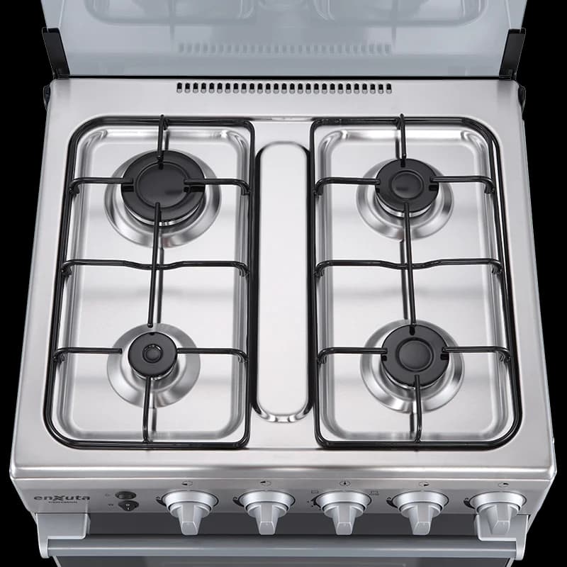 Cocina Supergas 4 Hornallas Inox con Termocupla y Grill 60x60 — imagen 4 de 7