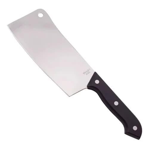 Hachuela De Cocina Acero Inoxidable 30 Cm Hoja 17 X 7 Cm Acero Negro — imagen 6 de 6