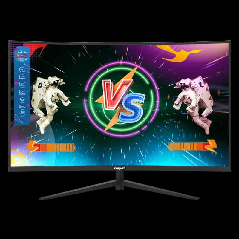Monitor Gamer Curvo 27 Pulgadas Full HD