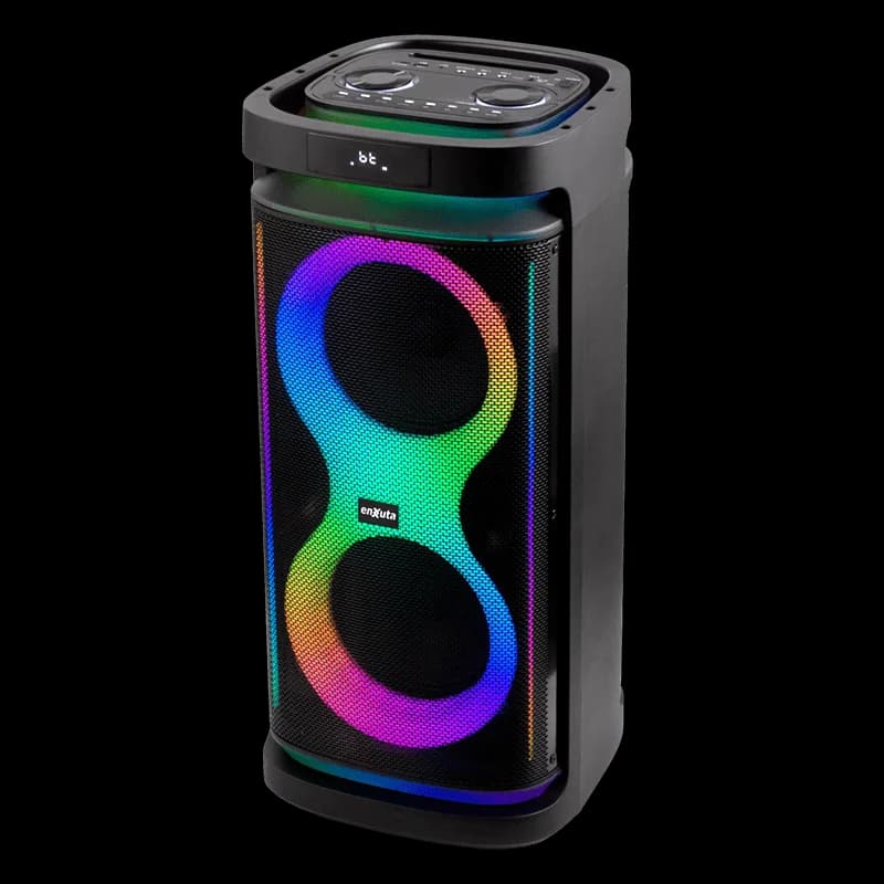Parlante Party Box Portátil 2 x 8 Pulgadas 1.000 Watts PMPO — imagen 1 de 8