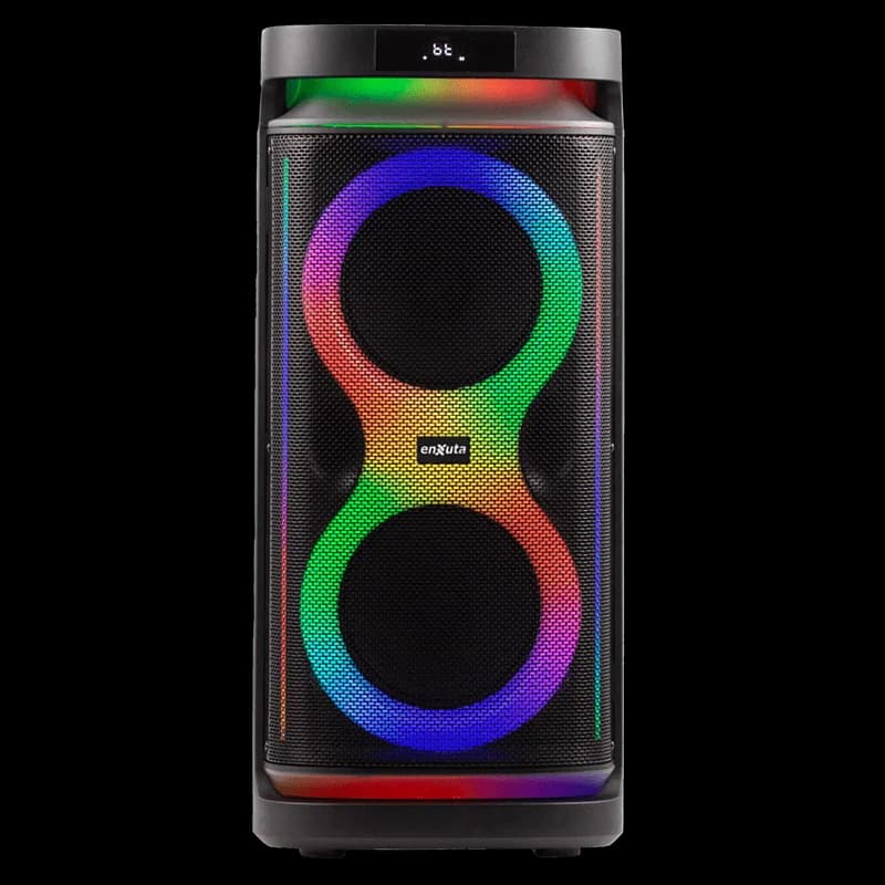 Parlante Party Box Portátil 2 x 8 Pulgadas 1.000 Watts PMPO — imagen 5 de 8