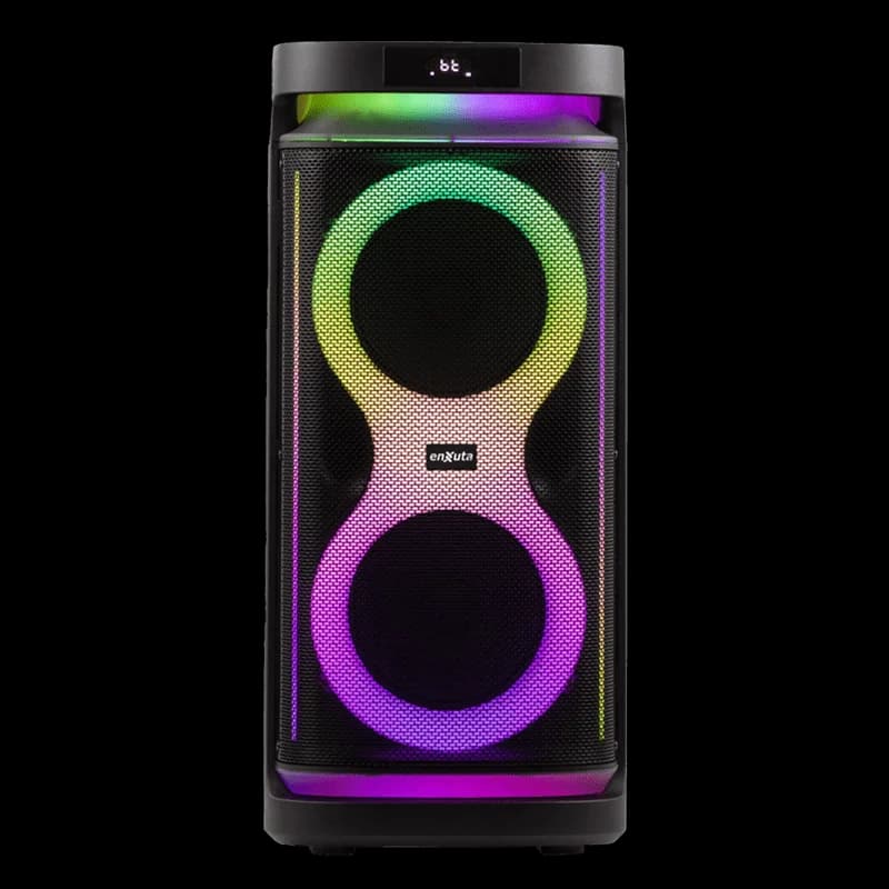 Parlante Party Box Portátil 2 x 8 Pulgadas 1.000 Watts PMPO — imagen 6 de 8