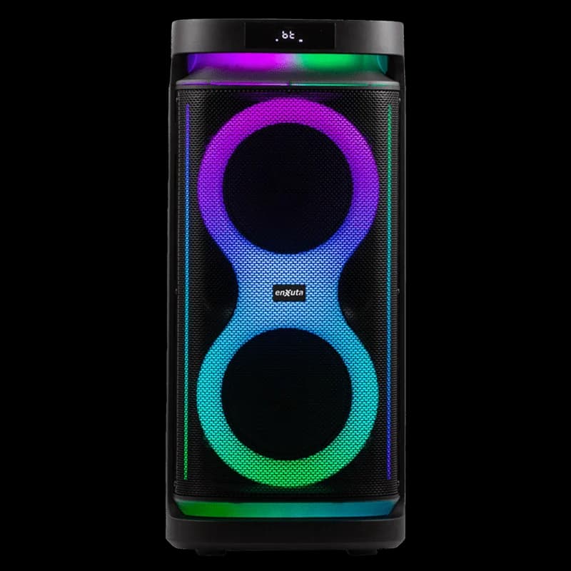 Parlante Party Box Portátil 2 x 8 Pulgadas 1.000 Watts PMPO — imagen 7 de 8