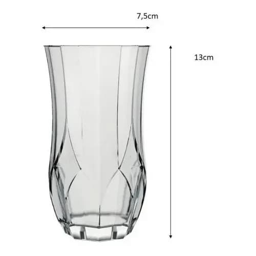 Vaso Tallado Nadir Opera 360 Ml Vidrio Pack X12 — imagen 4 de 7