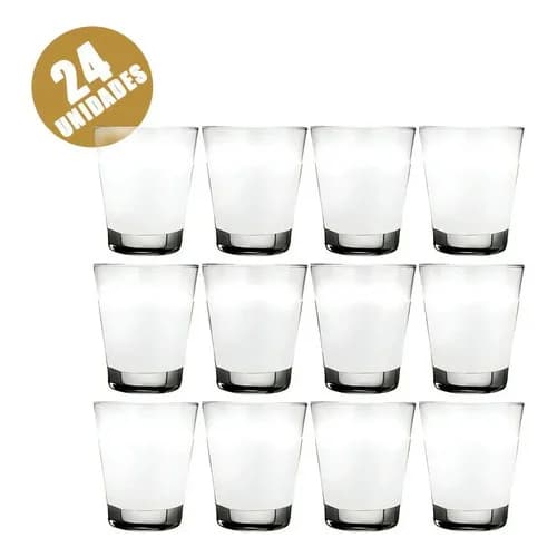 Vaso Old Fashioned Nadir 220 Ml Vidrio Pack X24 — imagen 1 de 2