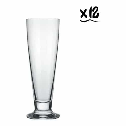 Vaso Tulipa De Cerveza Nadir 300 Ml Vidrio Pack X12