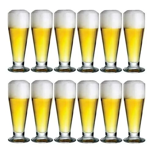 Vaso Tulipa De Cerveza Nadir 300 Ml Vidrio Pack X12 — imagen 6 de 10