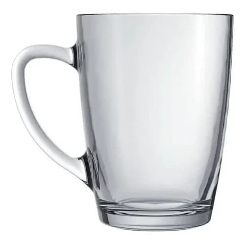 Taza De Café Y Cappuccino Nadir Tarsila 300 Ml Vidrio Set X12 — imagen 2 de 3