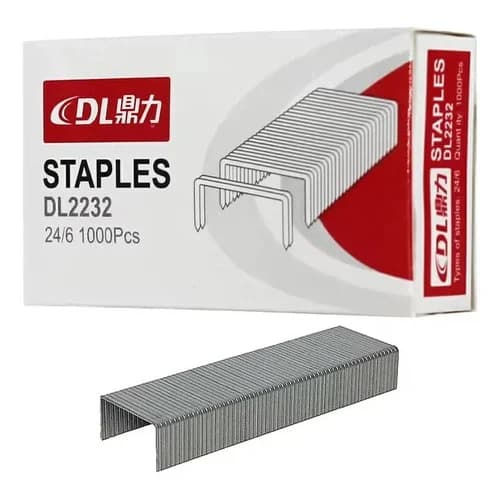 Grapas 24/6 De Acero Pack 10 Cajas X1000 — imagen 2 de 4