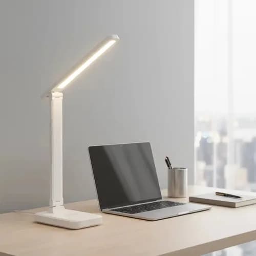 Lámpara Led Escritorio Inalámbrica Usb Táctil 3 Tonos — imagen 2 de 5