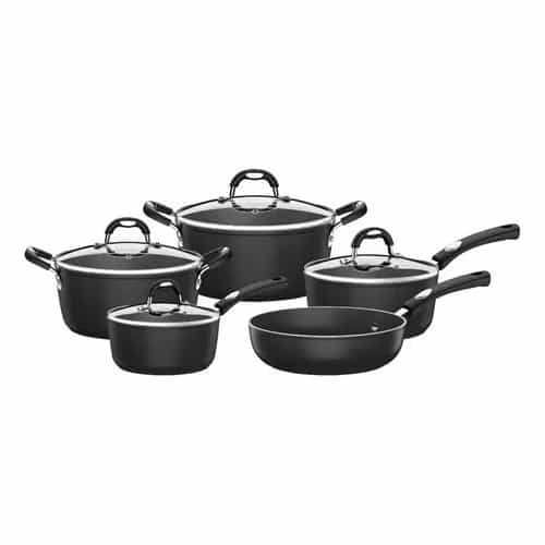 Juego De Utensilios De Cocina Tramontina Mônaco 5 Piezas Negro