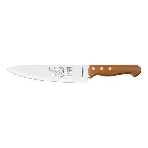 Set Parrillero Tramontina Churrasco Acero Inoxidable Con Tabla Y Cuchillo — imagen 4 de 5
