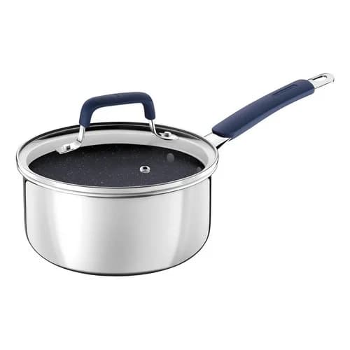 Cacerola Tramontina Romagna Cerámica Y Aluminio 16 Cm Con Tapa Negra — imagen 1 de 3