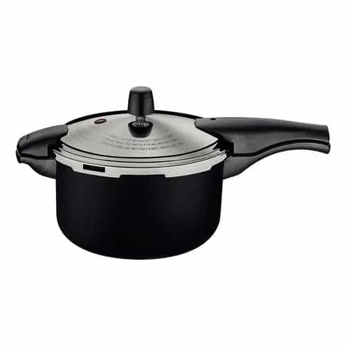 Olla A Presión Tramontina Vancouver 24 Cm 6 L Negra