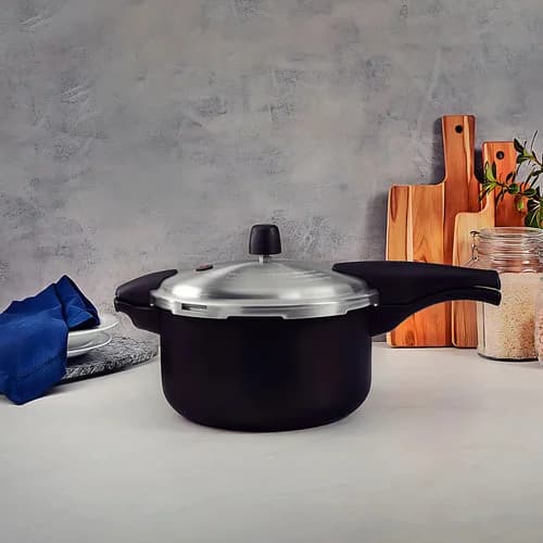 Olla A Presión Tramontina Vancouver 24 Cm 6 L Negra — imagen 6 de 9