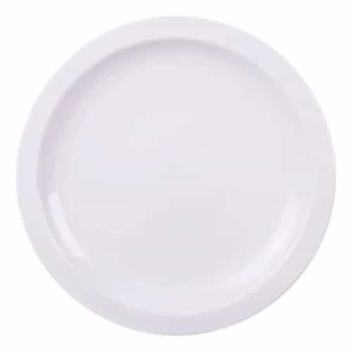 Plato Postre Tramontina Laura Porcelana 21 Cm X6 Unidades Blanco