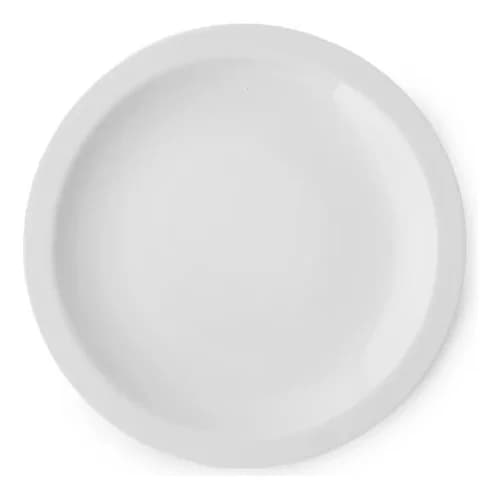 Plato Postre Tramontina Laura Porcelana 21 Cm X6 Unidades Blanco — imagen 2 de 9
