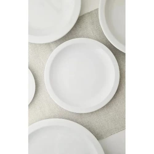 Plato Postre Tramontina Laura Porcelana 21 Cm X6 Unidades Blanco — imagen 6 de 9