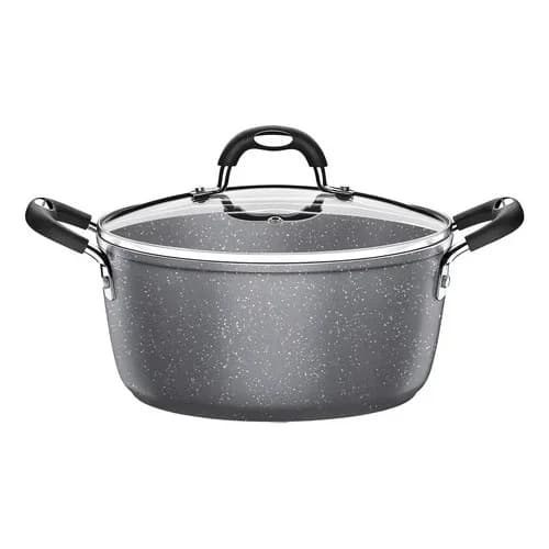 Juego De Utensilios Tramontina Mônaco Antiadherentes 5 Piezas Gris — imagen 3 de 5