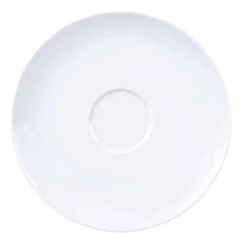 Set Taza Y Platillo Para Té Tramontina Porcelana 250 Ml Blanco — imagen 3 de 8