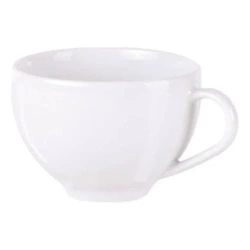 Set Taza Y Platillo Para Té Tramontina Porcelana 250 Ml Blanco — imagen 6 de 8