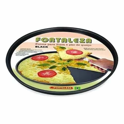 Sartén Para Pizza Fortaleza Antiadherente 30 Cm Roja