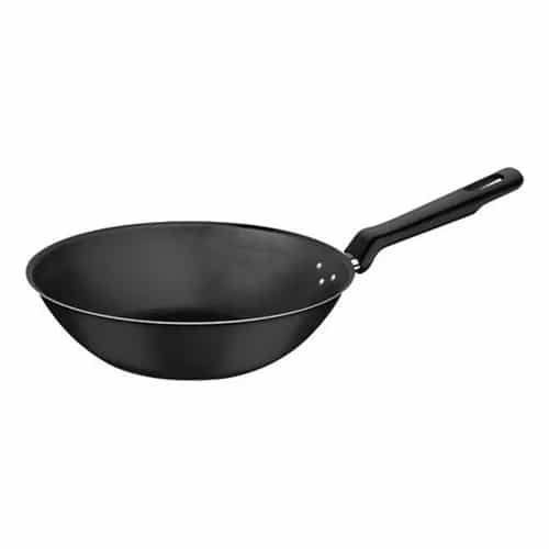 Wok Tramontina Loreto Aluminio 24 Cm Negro
