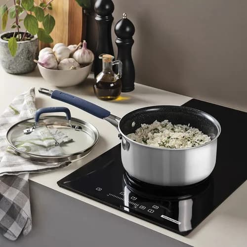Juego Utensilios Cocina Tramontina Romagna Ceramic 4 Piezas Azul — imagen 8 de 9