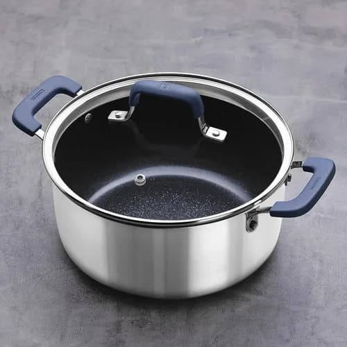 Juego Utensilios Cocina Tramontina Romagna Ceramic 4 Piezas Azul — imagen 9 de 9