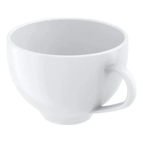 Taza De Té Tramontina Porcelana Blanca 250 Ml — imagen 1 de 4