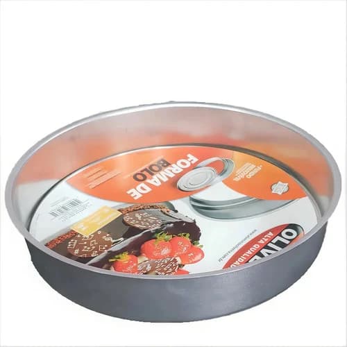 Molde Redondo Desmontable Para Tartas N30 Aluminio Fondo Falso — imagen 1 de 2