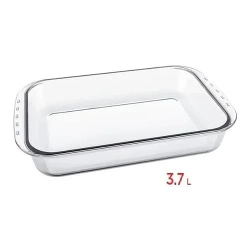 Bandeja Rectangular Para Lasaña Marinex Vidrio 3,7 L — imagen 6 de 8