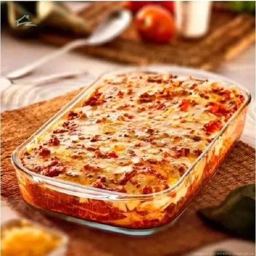 Bandeja Rectangular Para Lasaña Marinex Vidrio 3,7 L — imagen 8 de 8