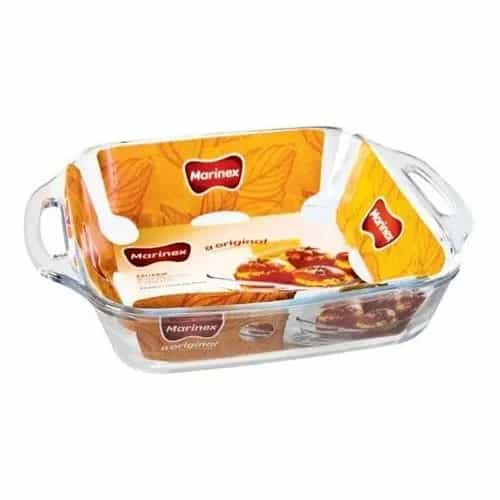 Molde Para Hornear Marinex Seletta Cuadrado 2,5 L Con Asa