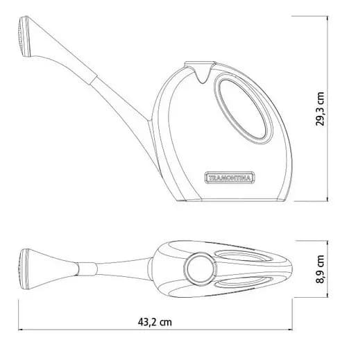 Regadera plástica para jardín Tramontina 2 L — imagen 11 de 16