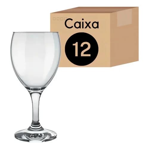 Copas Vino Tinto Nadir Windsor Vidrio 250 Ml X12 Unidades — imagen 2 de 10