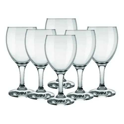 Copas Vino Tinto Nadir Windsor Vidrio 250 Ml X12 Unidades — imagen 9 de 10